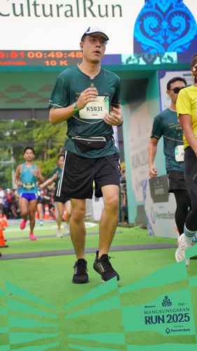 Race photo from Mangkunegaran Run 2025