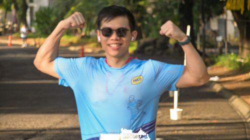 Race photo from Taman Budaya x BOGORUN 2025