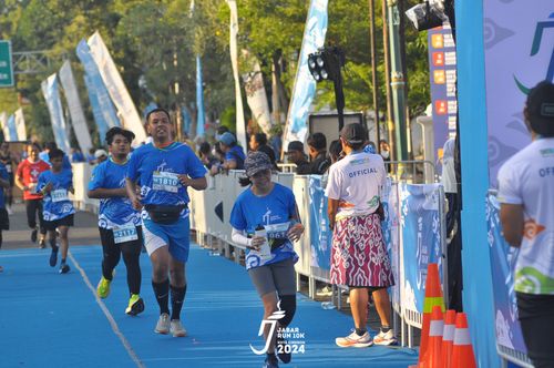 Race photo from Jabar Run 10K 2024