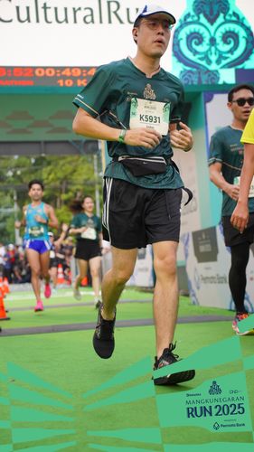 Race photo from Mangkunegaran Run 2025