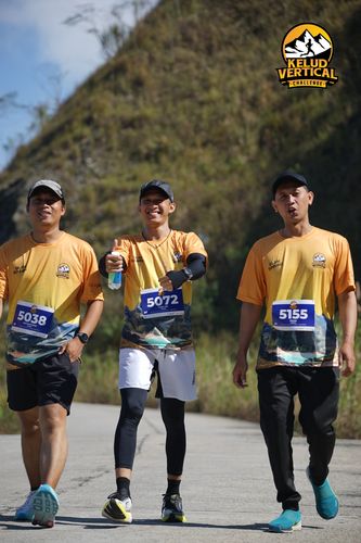 Race photo from Kelud Vertical Challenge 2024
