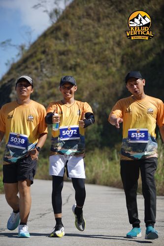 Race photo from Kelud Vertical Challenge 2024