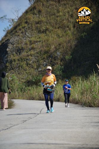 Race photo from Kelud Vertical Challenge 2024
