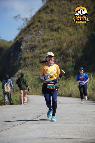 Race photo from Kelud Vertical Challenge 2024