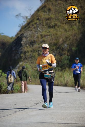 Race photo from Kelud Vertical Challenge 2024
