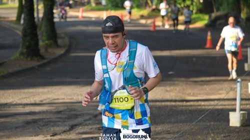 Race photo from Taman Budaya x BOGORUN 2025