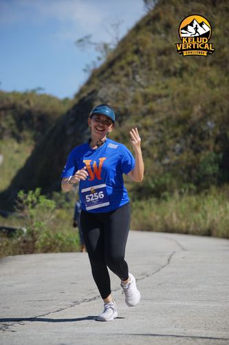 Race photo from Kelud Vertical Challenge 2024