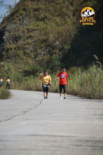 Race photo from Kelud Vertical Challenge 2024
