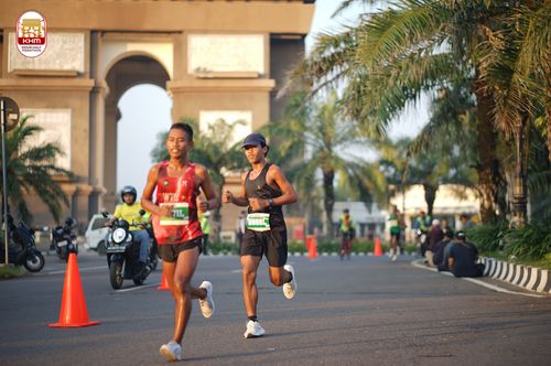 Race photo from Kediri Half Marathon 2024
