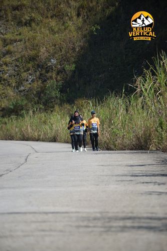 Race photo from Kelud Vertical Challenge 2024