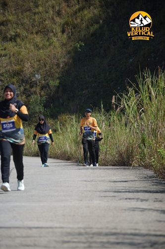 Race photo from Kelud Vertical Challenge 2024