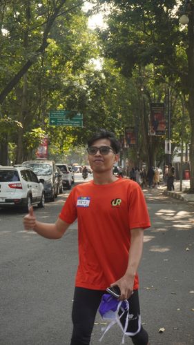 Race photo from Happy One Decade Unpad Runner