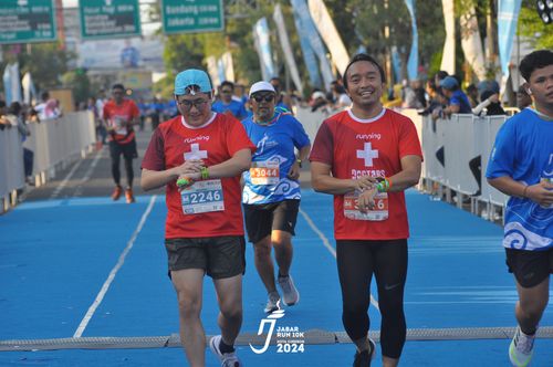 Race photo from Jabar Run 10K 2024