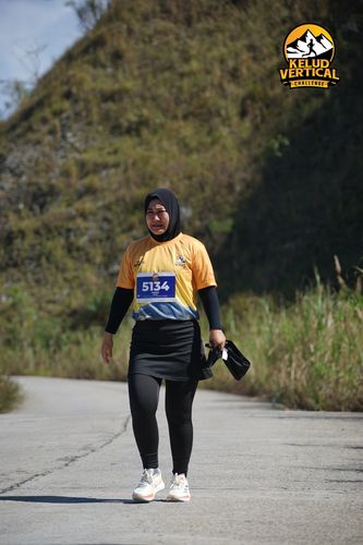 Race photo from Kelud Vertical Challenge 2024