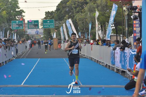 Race photo from Jabar Run 10K 2024
