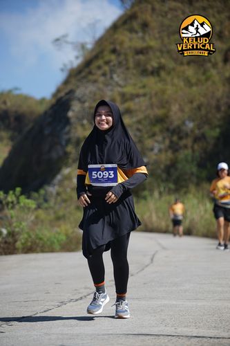 Race photo from Kelud Vertical Challenge 2024