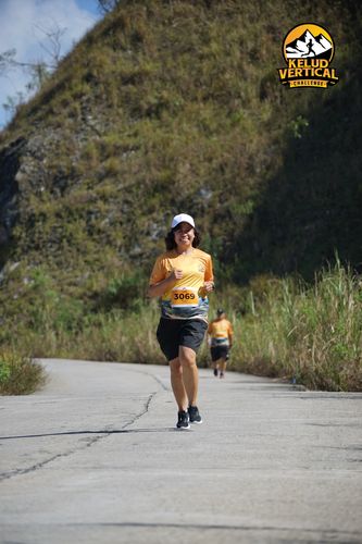Race photo from Kelud Vertical Challenge 2024