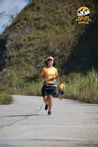 Race photo from Kelud Vertical Challenge 2024