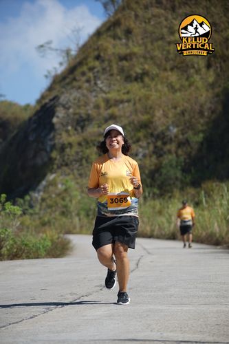 Race photo from Kelud Vertical Challenge 2024