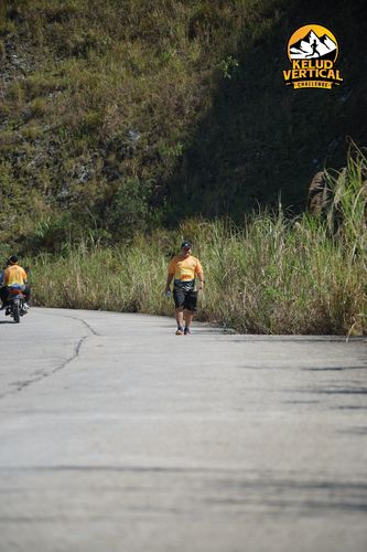 Race photo from Kelud Vertical Challenge 2024