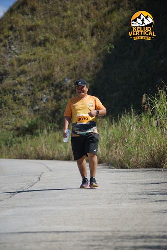 Race photo from Kelud Vertical Challenge 2024