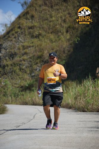 Race photo from Kelud Vertical Challenge 2024
