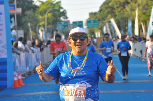 Race photo from Jabar Run 10K 2024