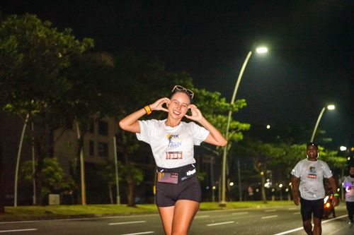 Race photo from PIK NITE RUN VIBES