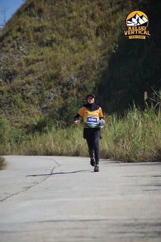 Race photo from Kelud Vertical Challenge 2024