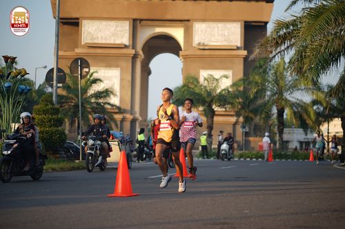 Race photo from Kediri Half Marathon 2024