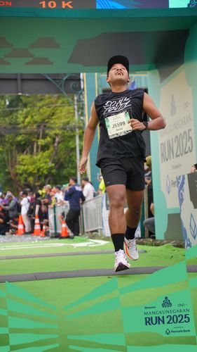 Race photo from Mangkunegaran Run 2025