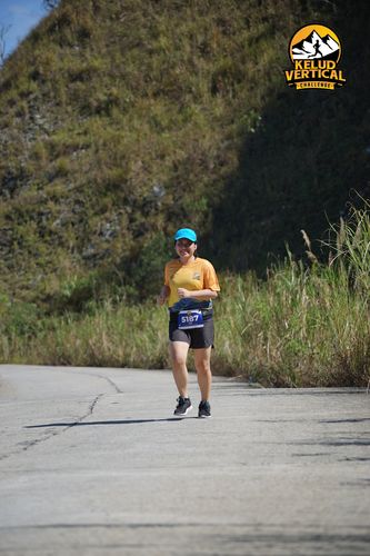 Race photo from Kelud Vertical Challenge 2024