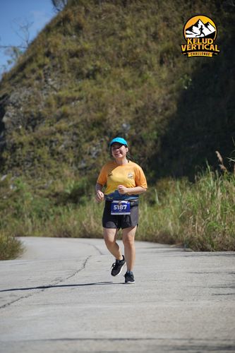 Race photo from Kelud Vertical Challenge 2024