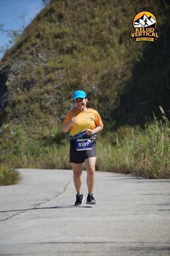 Race photo from Kelud Vertical Challenge 2024