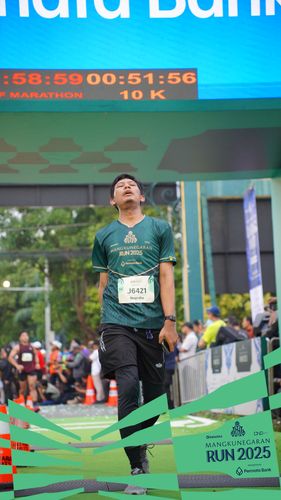 Race photo from Mangkunegaran Run 2025