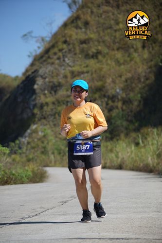 Race photo from Kelud Vertical Challenge 2024