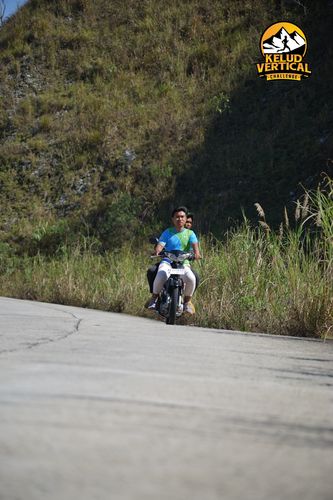Race photo from Kelud Vertical Challenge 2024