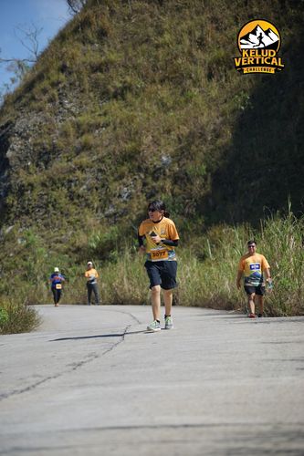 Race photo from Kelud Vertical Challenge 2024