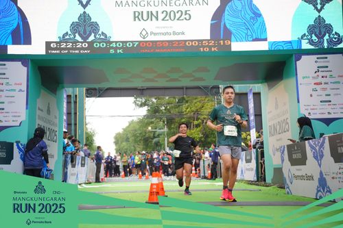 Race photo from Mangkunegaran Run 2025
