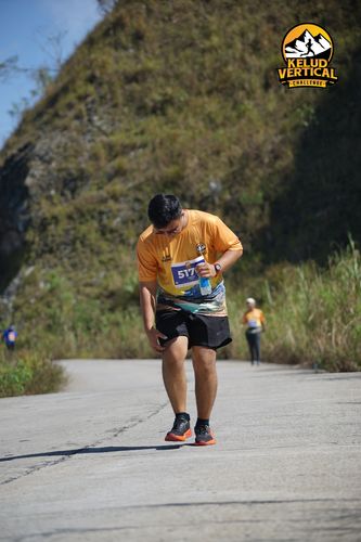 Race photo from Kelud Vertical Challenge 2024