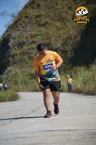 Race photo from Kelud Vertical Challenge 2024