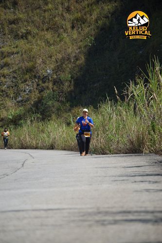 Race photo from Kelud Vertical Challenge 2024