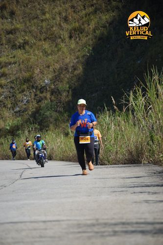 Race photo from Kelud Vertical Challenge 2024