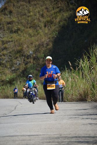 Race photo from Kelud Vertical Challenge 2024