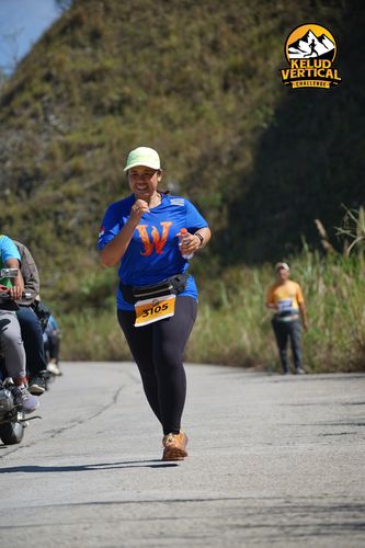 Race photo from Kelud Vertical Challenge 2024
