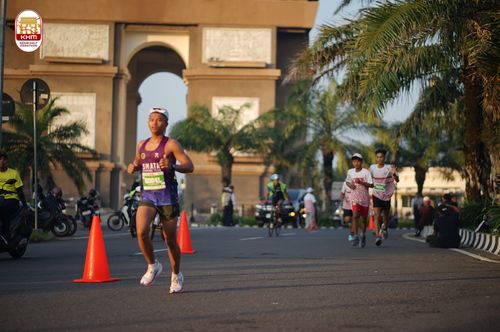 Race photo from Kediri Half Marathon 2024