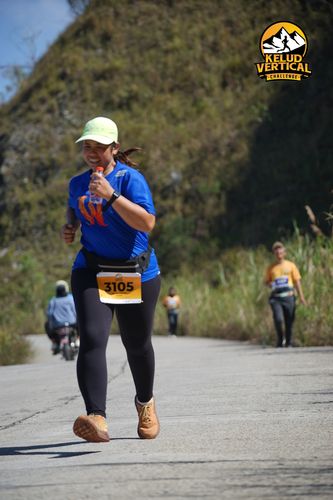 Race photo from Kelud Vertical Challenge 2024