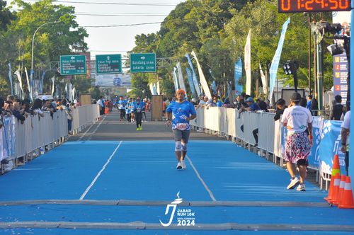 Race photo from Jabar Run 10K 2024