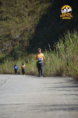 Race photo from Kelud Vertical Challenge 2024