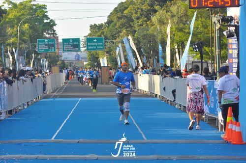 Race photo from Jabar Run 10K 2024